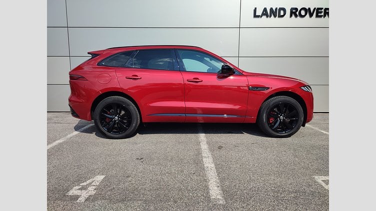 2024 Approved/Jazdené Jaguar F-Pace Firenze Red 4x4 3.0d I6 D300 MHEV R-Dynamic HSE AWD A/T