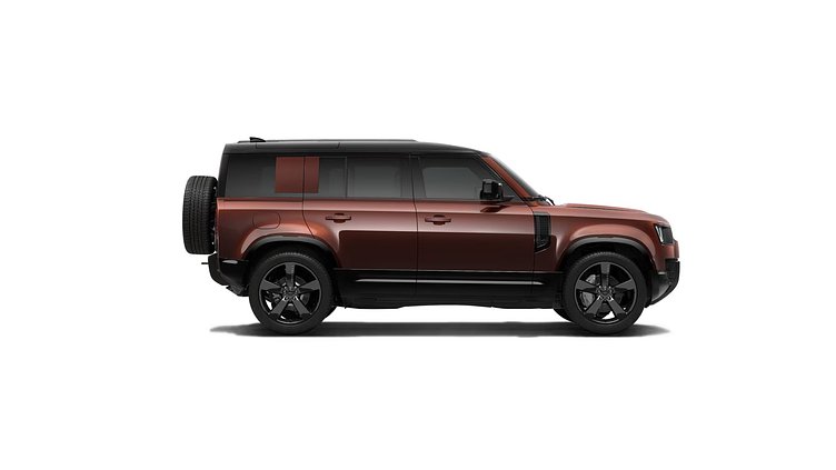 2025 New Land Rover Defender 110 Sedona Red P400 Petrol Mild Hybrid Sedona Edition