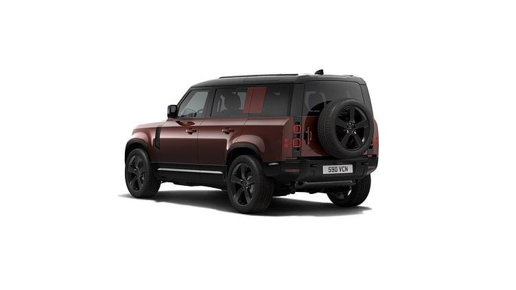 2025 New Land Rover Defender 110 Sedona Red P400 Petrol Mild Hybrid Sedona Edition