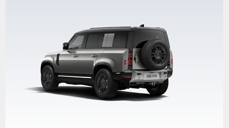 2024 SKLADOVÉ VOZIDLÁ Land Rover Defender 110 Silicon Silver AWD D200 S