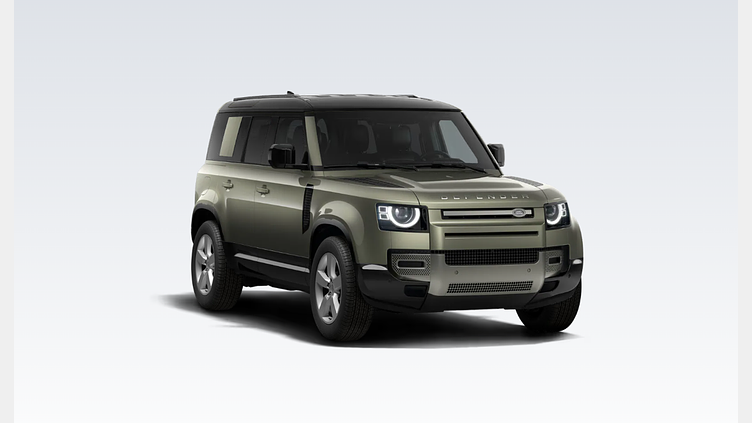 2025 SKLADOVÉ VOZIDLÁ Land Rover Defender 110 Pangea Green AWD D250 X-Dynamic SE