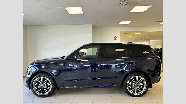 2023 Begagnad Land Rover Range Rover Sport Portofino Blue 3.0L 6-cyl AWD P440e HSE Dynamic 