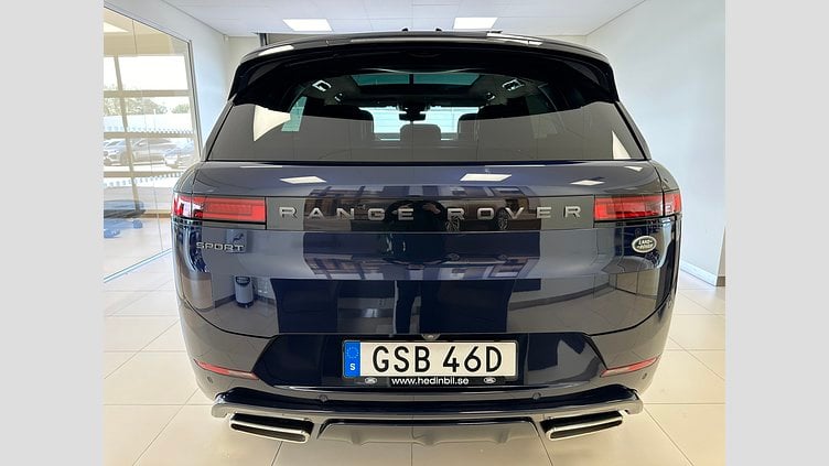 2023 Begagnad Land Rover Range Rover Sport Portofino Blue 3.0L 6-cyl AWD P440e HSE Dynamic 