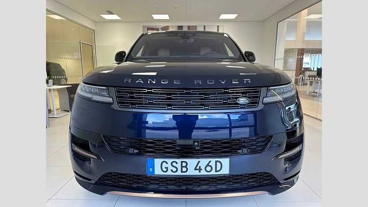 2023 Begagnad Land Rover Range Rover Sport Portofino Blue 3.0L 6-cyl AWD P440e HSE Dynamic 