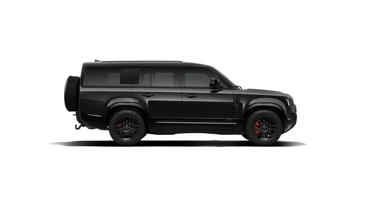 2025 New Land Rover Defender 130 Santorini Black P400 Petrol Mild Hybrid X