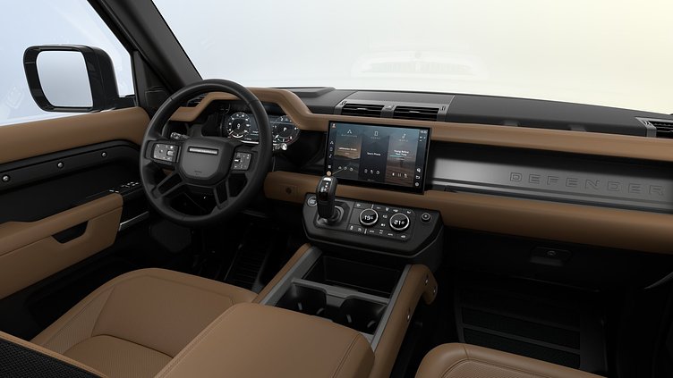2025 New Land Rover Defender 130 Santorini Black P400 Petrol Mild Hybrid X