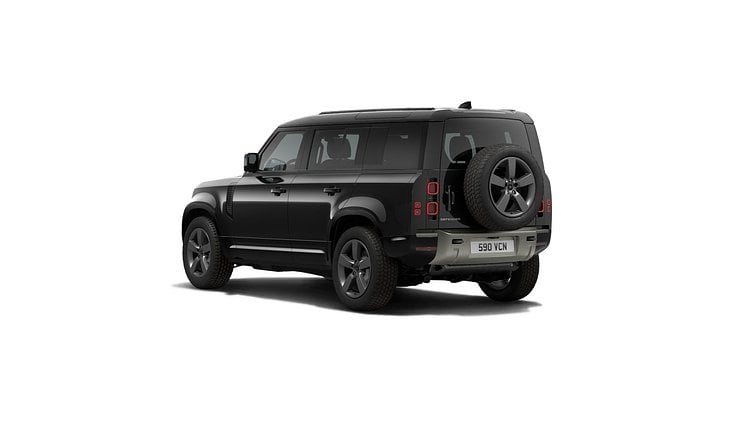 2025 New Land Rover Defender 110 Santorini Black P400 Petrol Mild Hybrid X-Dynamic SE