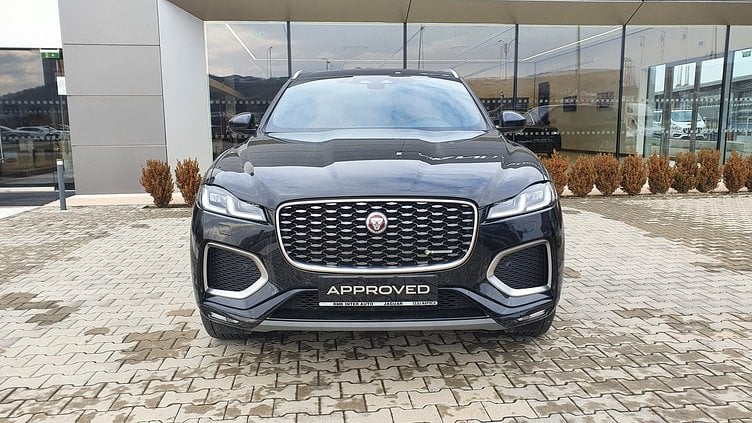 2022 Approved Jaguar F-Pace Santorini Black 2.0 I4 250CP R-Dynamic SE