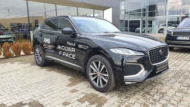 2022 Approved Jaguar F-Pace Santorini Black 2.0 I4 250CP R-Dynamic SE