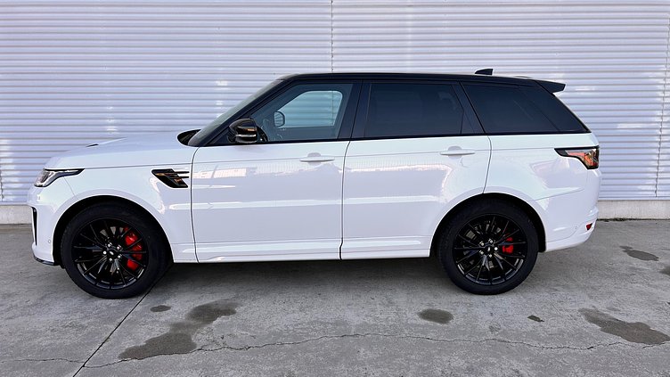 2021 Approved Land Rover Range Rover Sport Fuji White 5.0 V8 S/C 575CP SVR