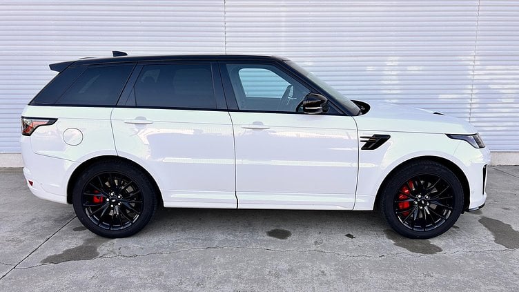 2021 Approved Land Rover Range Rover Sport Fuji White 5.0 V8 S/C 575CP SVR