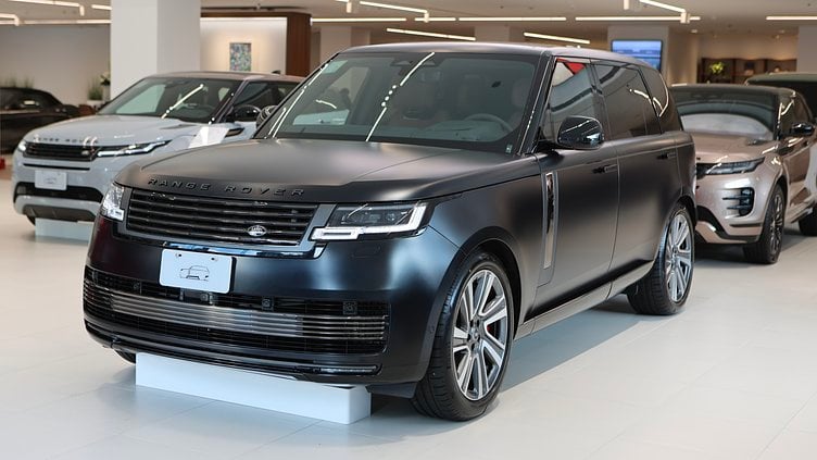 2024 新車 Land Rover Range Rover (1EU)Ligurian Black 利古里亞黑-緞光面 P615 汽油 (輕油電混合) 長軸距 SV