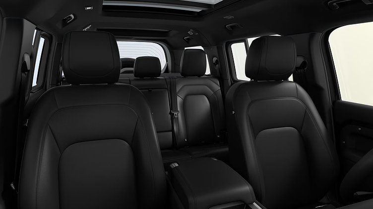 2025 ใหม่ Land Rover Defender 130 Santorini Black D350 Diesel Mild Hybrid X-Dynamic SE