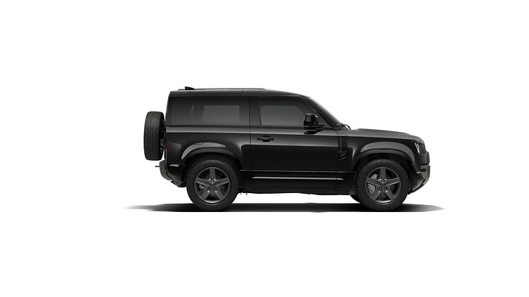 2025 New Land Rover Defender 90 Santorini Black P400 Petrol Mild Hybrid X-Dynamic SE