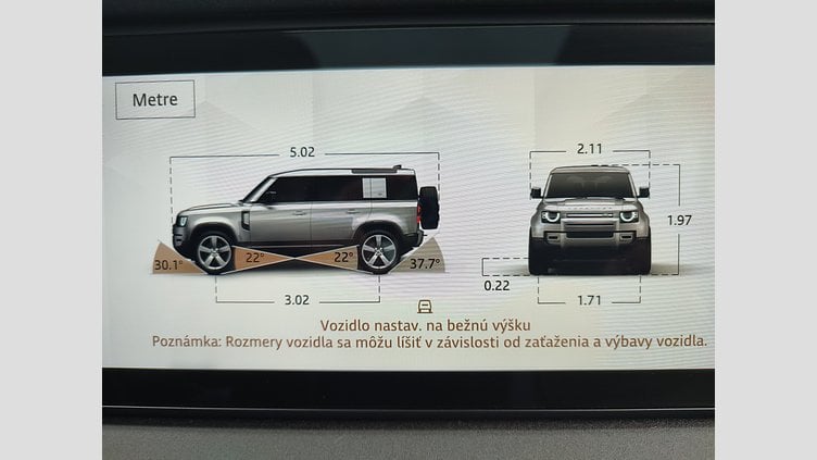 2022 JAZDENÉ VOZIDLÁ Land Rover Defender 110 Gondwana Stone 4x4 3.0 I6 P400 MHEV XS A/T AWD