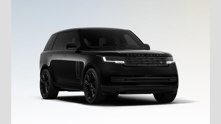 2025 SKLADOVÉ VOZIDLÁ Land Rover Range Rover Čierna Santorini 4,4-liter, V8, P530 AWD Autobiography