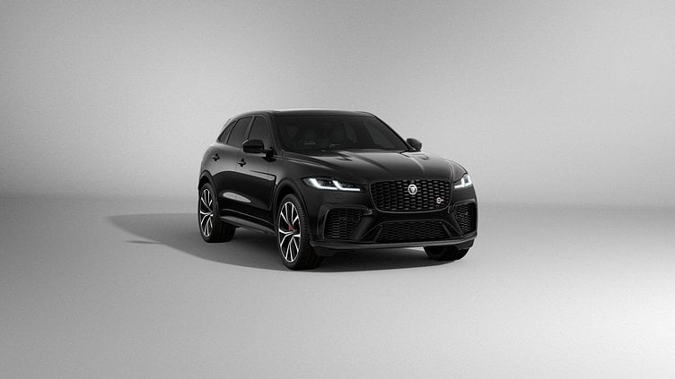 2024 SKLADOVÉ VOZIDLÁ Jaguar F-Pace Santorini Black AWD P550 SVR 90th. Edition