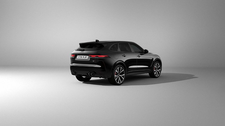 2024 SKLADOVÉ VOZIDLÁ Jaguar F-Pace Santorini Black AWD P550 SVR 90th. Edition