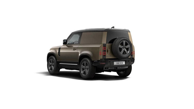 2025 Ny Land Rover Defender 90 Gondwana Stone D250 Diesel Mild Hybrid Hard Top X-Dynamic SE