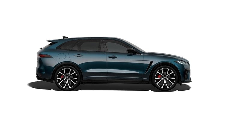 2025 Új Jaguar F-Pace Petrolix Blue fényezés Gloss kivitelben P575 AWD SVR 575 EDITION