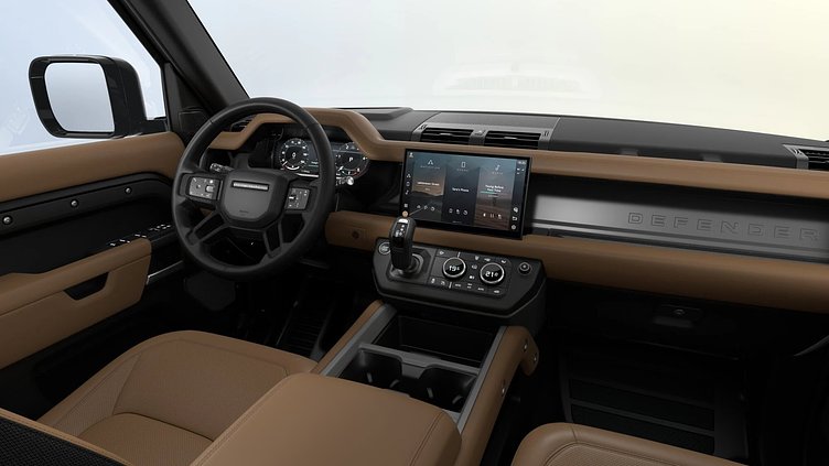 2025 New Land Rover Defender 110 Santorini Black P525 Petrol V8