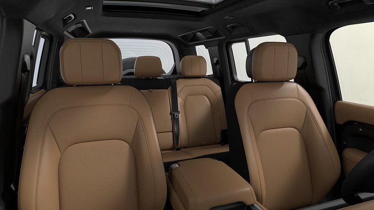 2025 New Land Rover Defender 110 Santorini Black P525 Petrol V8