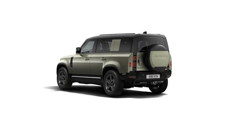 2025 Nýr bíll Land Rover Defender 110 Pangea Green D200 Diesel Mild Hybrid X-Dynamic SE