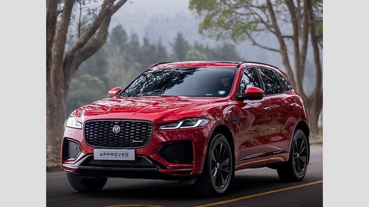 2021 Approved Jaguar F-Pace Firenze Red AWD Auto F-Pace 2.0D SE R-Dynamic (D200)