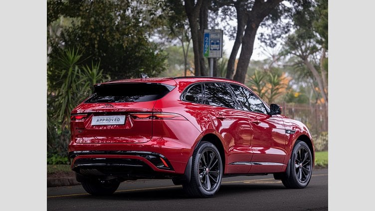 2021 Approved Jaguar F-Pace Firenze Red AWD Auto F-Pace 2.0D SE R-Dynamic (D200)