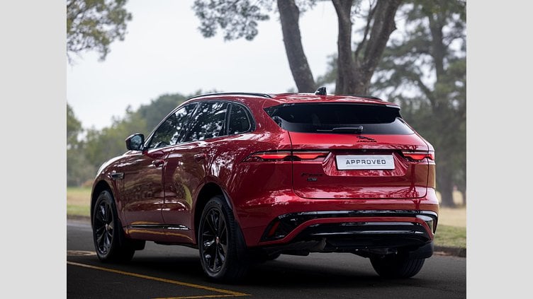 2021 Approved Jaguar F-Pace Firenze Red AWD Auto F-Pace 2.0D SE R-Dynamic (D200)