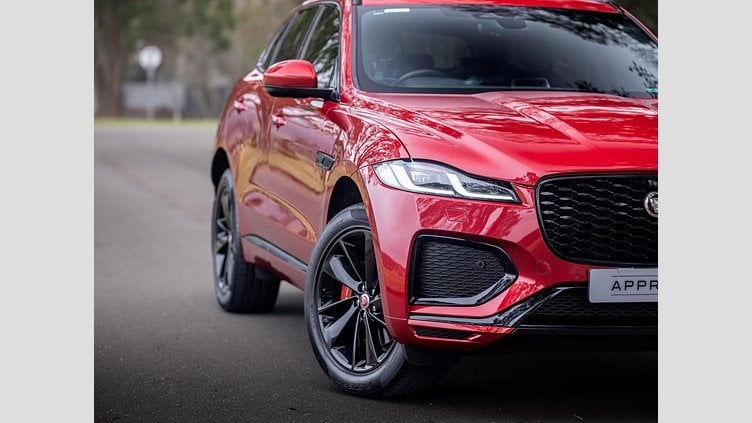 2021 Approved Jaguar F-Pace Firenze Red AWD Auto F-Pace 2.0D SE R-Dynamic (D200)