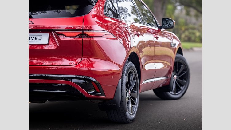 2021 Approved Jaguar F-Pace Firenze Red AWD Auto F-Pace 2.0D SE R-Dynamic (D200)