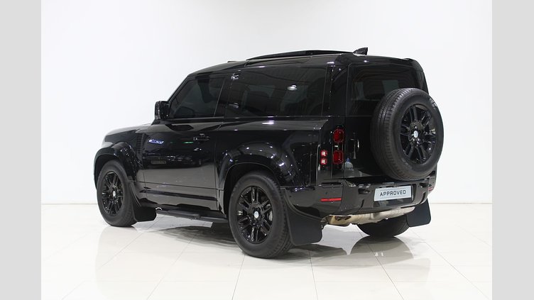 2024 อนุมัติ Land Rover Defender 90 Santorini Black D250 AWD AUTOMATIC MHEV X-DYNAMIC SE