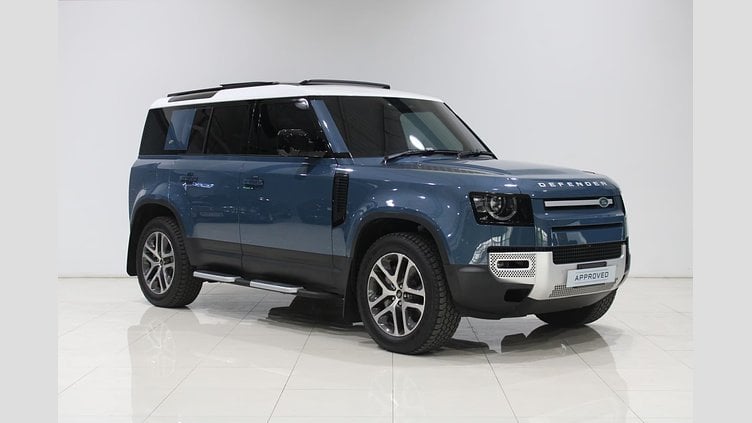 2023 อนุมัติ Land Rover Defender 110 Tasman Blue P400e AWD AUTOMATIC PHEV [1] SE