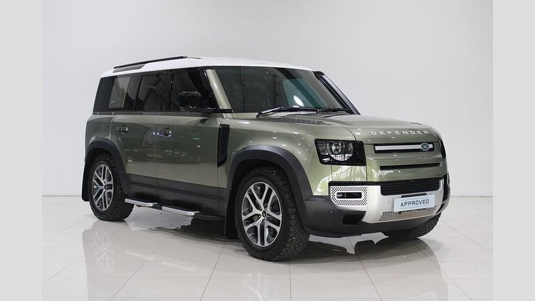 2023 อนุมัติ Land Rover Defender 110 Pangea Green P400e SE