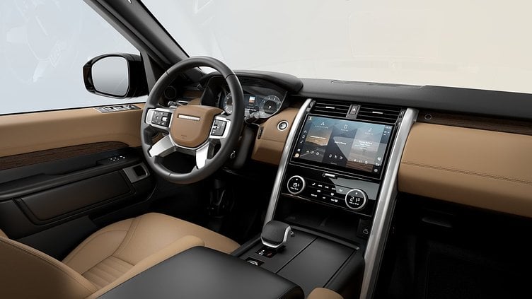 2025 NAUJI AUTOMOBILIAI Land Rover Discovery Santorini Black D350 Diesel Mild Hybrid Dynamic HSE