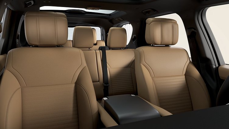 2025 NAUJI AUTOMOBILIAI Land Rover Discovery Santorini Black D350 Diesel Mild Hybrid Dynamic HSE