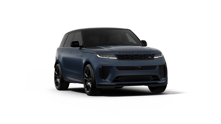 2025 Novo vozilo Land Rover Range Rover Sport Plava Nebula s Mat završnim slojem P635 benzin blagi hibrid SV 4.4P 635HP 4WD A8 MHEV