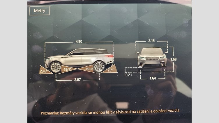 2023 Approved/Jazdené Land Rover Range Rover Velar Carpathian Grey 4x4 3.0D I6 D300 MHEV Dynamic SE AWD A/T