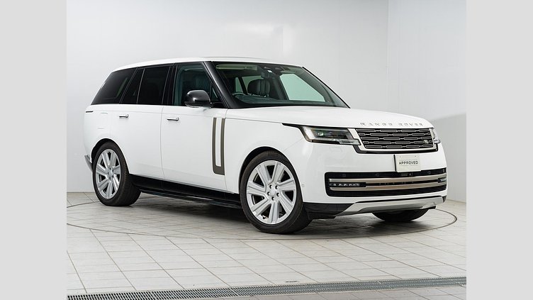 2023 認定中古車 Land Rover Range Rover フジホワイト D300 AWD MHEV（AT） スタンダードホイールベース HSE