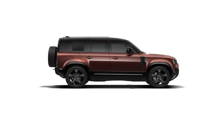 2025 New Land Rover Defender 110 Sedona Red P400 Petrol Mild Hybrid Sedona Edition