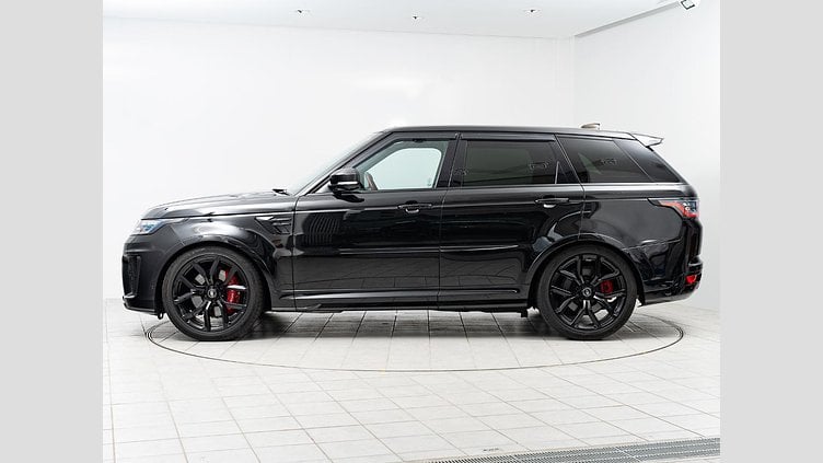 2020 認定中古車 Land Rover Range Rover Sport サントリーニブラック 5.0リッターV8スーパーチャージドガソリン（575 PS） SVR