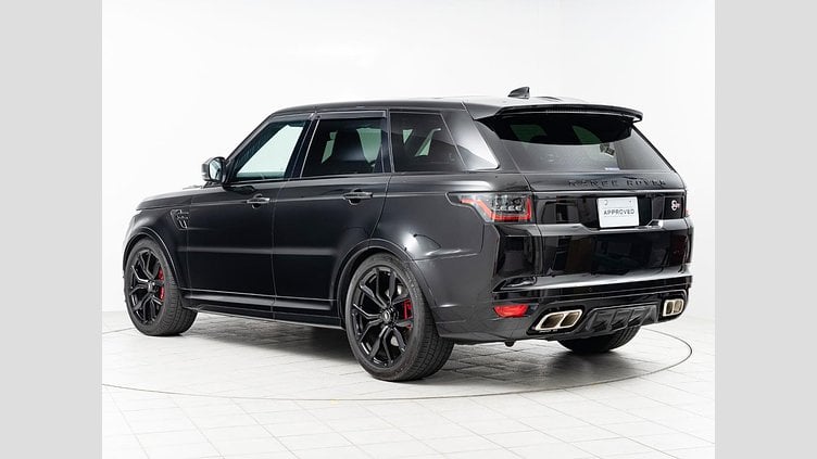 2020 認定中古車 Land Rover Range Rover Sport サントリーニブラック 5.0リッターV8スーパーチャージドガソリン（575 PS） SVR