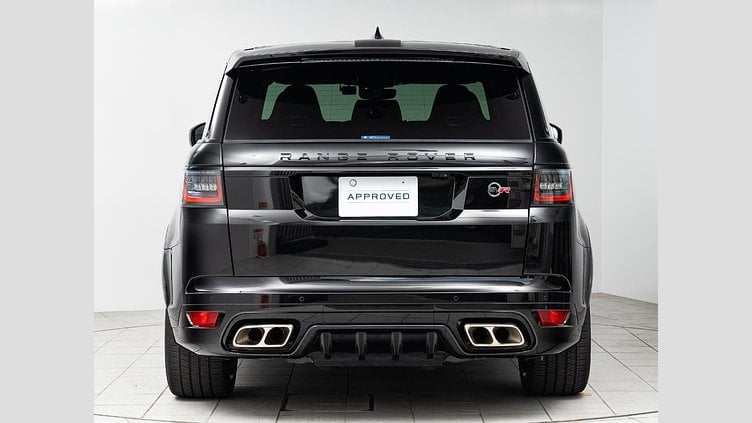 2020 認定中古車 Land Rover Range Rover Sport サントリーニブラック 5.0リッターV8スーパーチャージドガソリン（575 PS） SVR