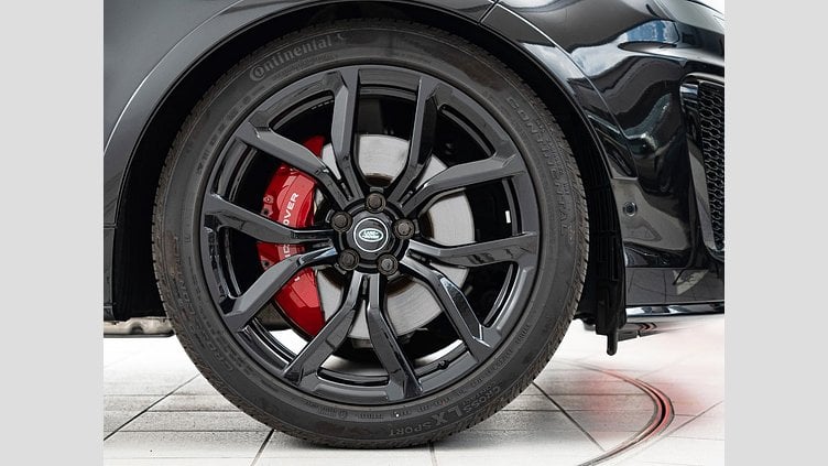 2020 認定中古車 Land Rover Range Rover Sport サントリーニブラック 5.0リッターV8スーパーチャージドガソリン（575 PS） SVR