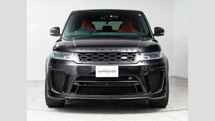 2020 認定中古車 Land Rover Range Rover Sport サントリーニブラック 5.0リッターV8スーパーチャージドガソリン（575 PS） SVR