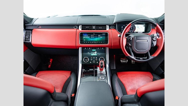 2020 認定中古車 Land Rover Range Rover Sport サントリーニブラック 5.0リッターV8スーパーチャージドガソリン（575 PS） SVR