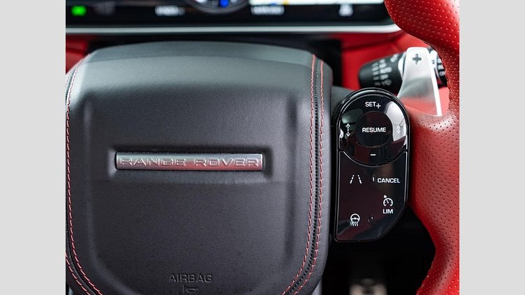 2020 認定中古車 Land Rover Range Rover Sport サントリーニブラック 5.0リッターV8スーパーチャージドガソリン（575 PS） SVR