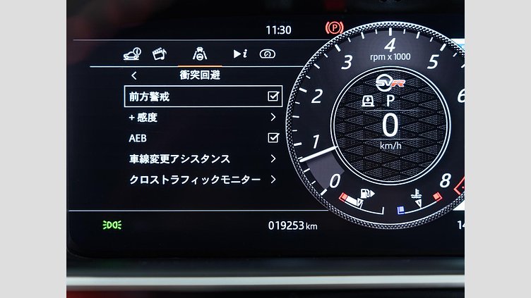 2020 認定中古車 Land Rover Range Rover Sport サントリーニブラック 5.0リッターV8スーパーチャージドガソリン（575 PS） SVR