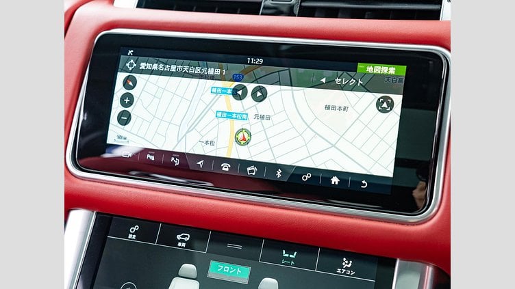 2020 認定中古車 Land Rover Range Rover Sport サントリーニブラック 5.0リッターV8スーパーチャージドガソリン（575 PS） SVR